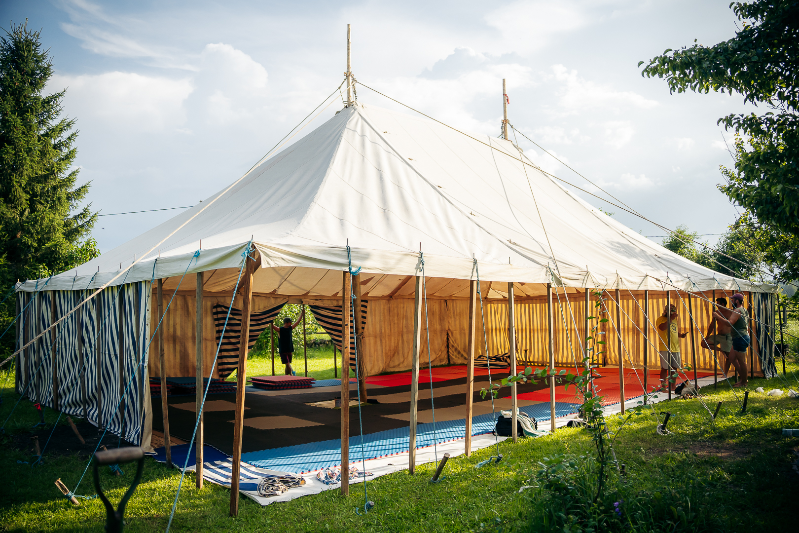 Circus tent